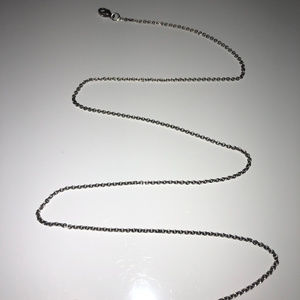 Tiffany & Co 18 inch Silver Chain Necklace 925